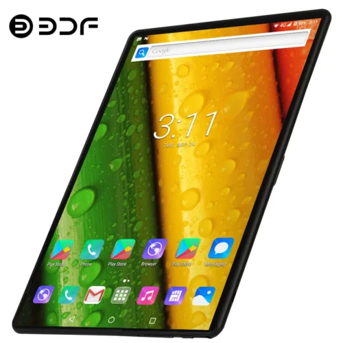 BDF – tablette PC de 10.1 pouces New Pro, avec Octa Core, 8 go de RAM, 128 go
