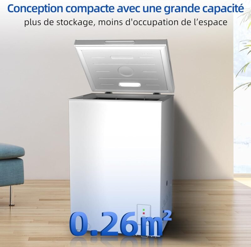 Congélateur coffre CHiQ 99L - Compact, Silencieux et Performant