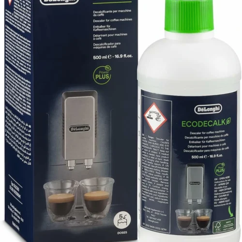 De'Longhi Detartrant EcoDecalk DLSC500, Écologique, 500mL pour Machines a Café, Marron